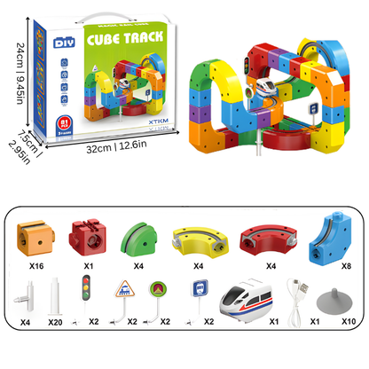 CuriousKidToys Magnetic Track Adventure Set