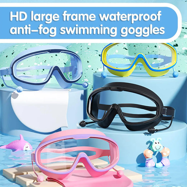 SplashSight Colorful Kids Swim Goggles