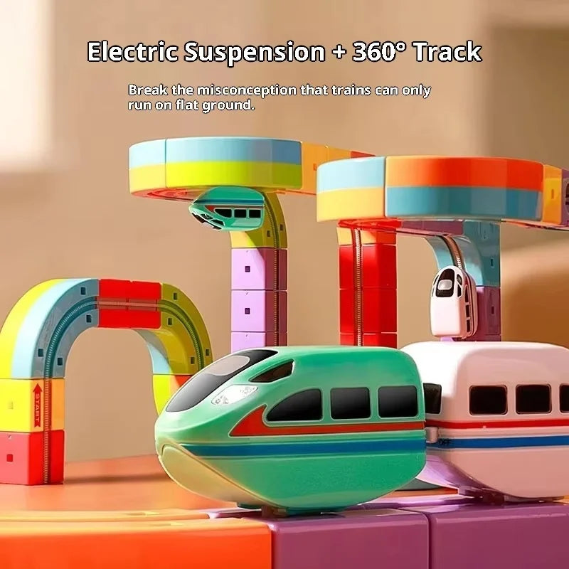 CuriousKidToys Magnetic Track Adventure Set