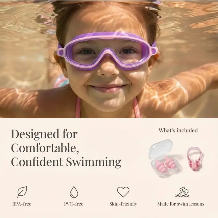 Curious Kid Swim Goggles