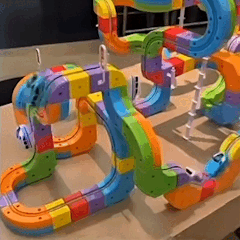 CuriousKidToys Magnetic Track Adventure Set