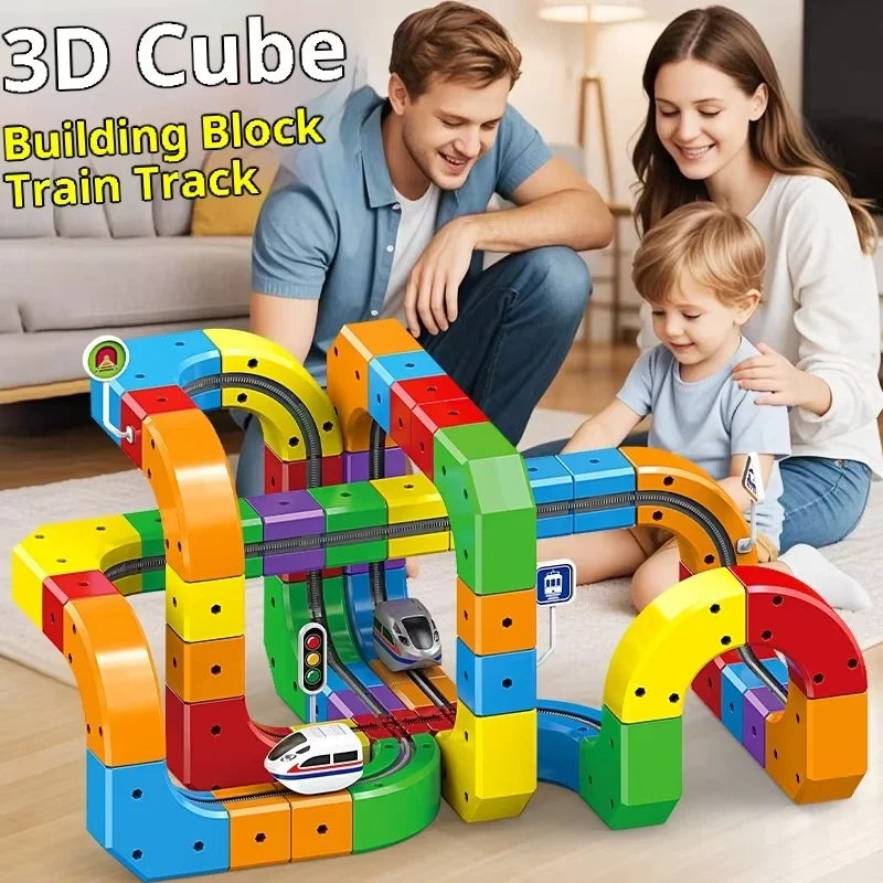 CuriousKidToys Magnetic Track Adventure Set