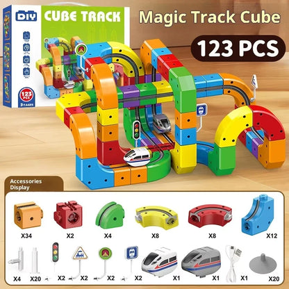 CuriousKidToys Magnetic Track Adventure Set
