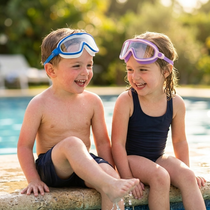 Curious Kid Swim Goggles