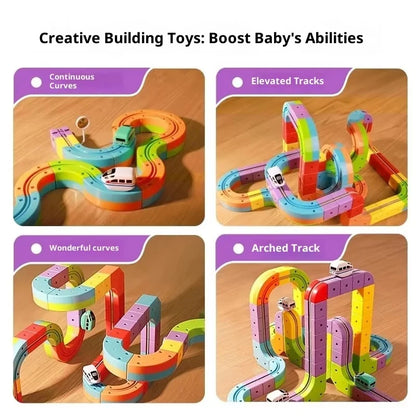 CuriousKidToys Magnetic Track Adventure Set