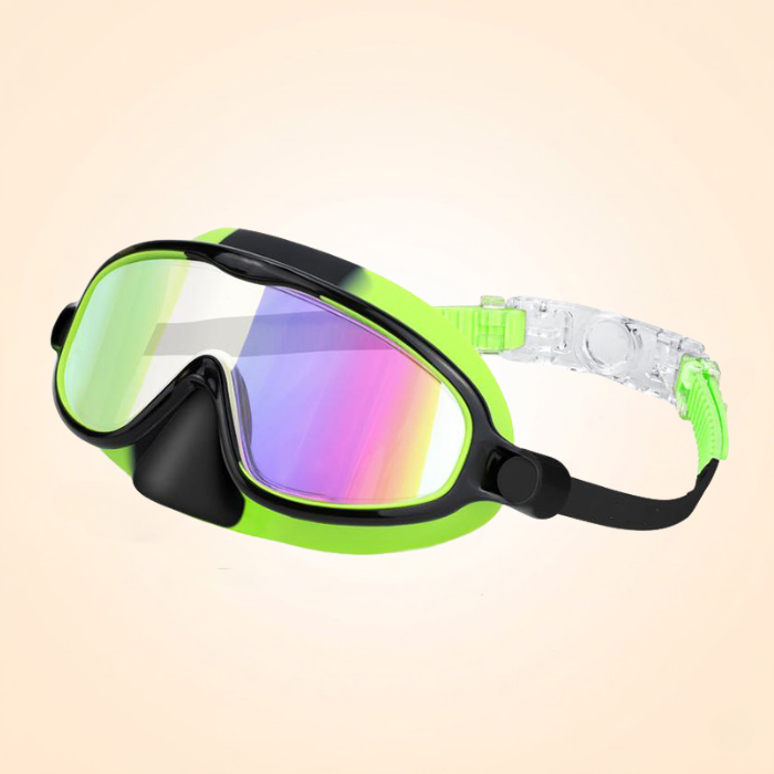 CuriousKid™ Nose Covered WideView Kid Swim Goggles