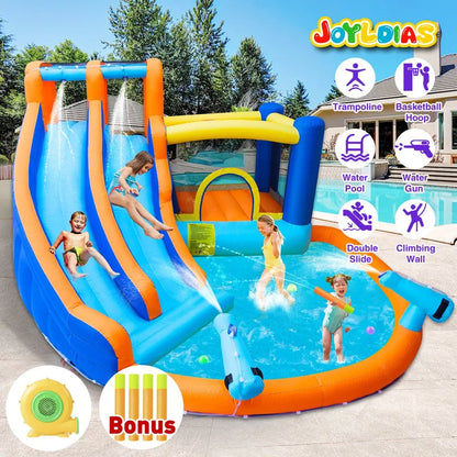 WonderSplash™ Double Slide Backyard Water Park